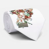  kinderen Toddlers die met brandweerwagens spelen Stropdas (Opgerold)