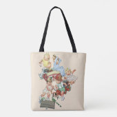  kinderen Toddlers die met brandweerwagens spelen Tote Bag (Achterkant)