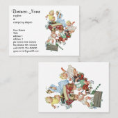  kinderen Toddlers die met brandweerwagens spelen Visitekaartje