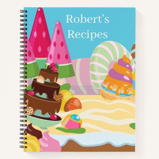 Kinderen toevoegen naam recept Notitieboek (Voorkant)