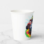 Kinderen Track Monster Truck Verjaardag Papieren Bekers (Rechts)