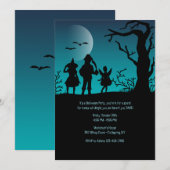 Kinderen Trick of Treat Halloween Uitnodiging (Voorkant / Achterkant)