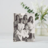 Kinderen tsaar van Rusland, OTMA en Alexis Briefkaart (Staand voorkant)