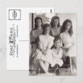 Kinderen tsaar van Rusland, OTMA en Alexis Briefkaart (Voorkant / Achterkant)