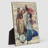 Kinderen uit het verleden & bloemencollage fotoplaat (Zijkant)