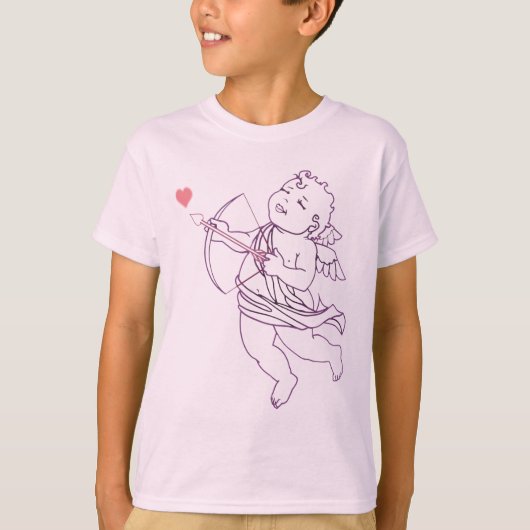 Kinderen Valentijns Sweatshirt Cupid Shirt Custom (Voorkant)