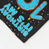 Kinderen van 10 jaar en 10e verjaardag meisje fleece deken (Hoek)