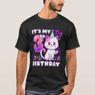 Kinderen van 3 jaar oud meisje van Birthday, K-pop T-shirt