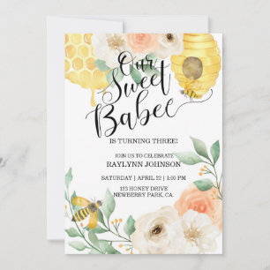 Kinderen van Birthday, honingbijen, bijenthema