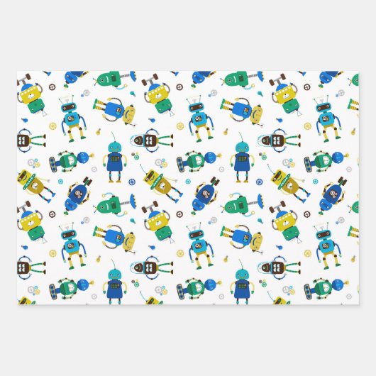 Kinderen van Birthday Inpakpapier Vel (Voorkant 3)