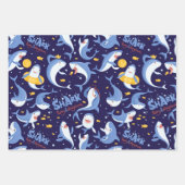 Kinderen van Birthday Inpakpapier Vel (Voorkant 2)