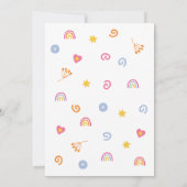 Kinderen van Birthday Kaart (Achterkant)