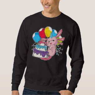 Kinderen van Birthday Party Cake Cute Animal Amfib Trui