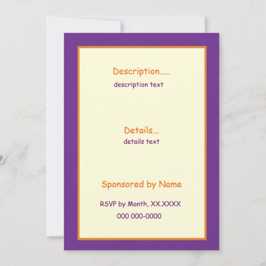 Kinderen van Birthday Party Crayon Design Uitnodig Kaart (Achterkant)