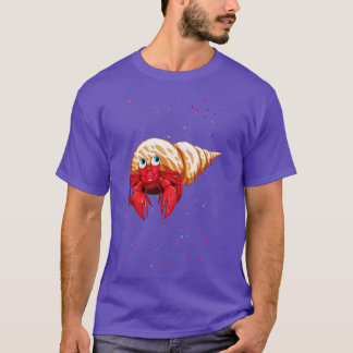 Kinderen van Birthday Party Cute Crab T-shirt