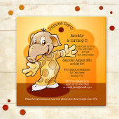 Kinderen van Birthday Slumber of uitnodiging van d