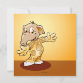 Kinderen van Birthday Slumber of uitnodiging van d (Achterkant)