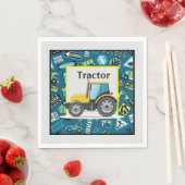 Kinderen van Birthday Speelgoed Tractor Servet (Insitu)