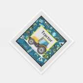 Kinderen van Birthday Speelgoed Tractor Servet (Hoek)