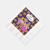 Kinderen van Costumes Halloween Party Servet (Hoek)