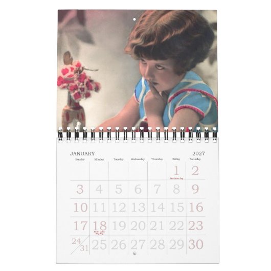 Kinderen van de afgelopen augustus 2017 tot juli 2 kalender (Jan 2027)