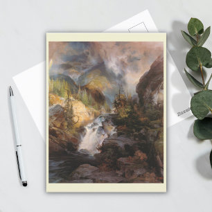 Kinderen van de berg door Thomas Moran Briefkaart