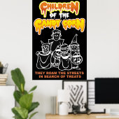 Kinderen van de Candy Corn Poster (Thuiskantoor)