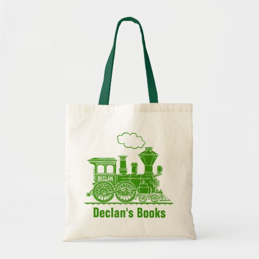 Kinderen van de groene trein, de zogenaamde id lib tote bag (Voorkant)