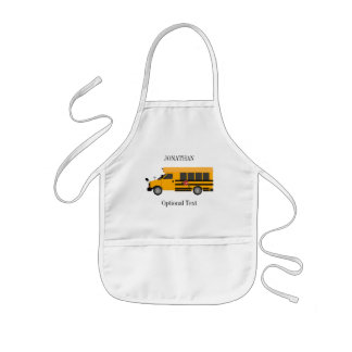 Kinderen van de Kinder School voor Craft Bus Geper Schort