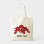 Kinderen van de rode spin, de zogenaamde canvas ta tote bag (Voorkant)