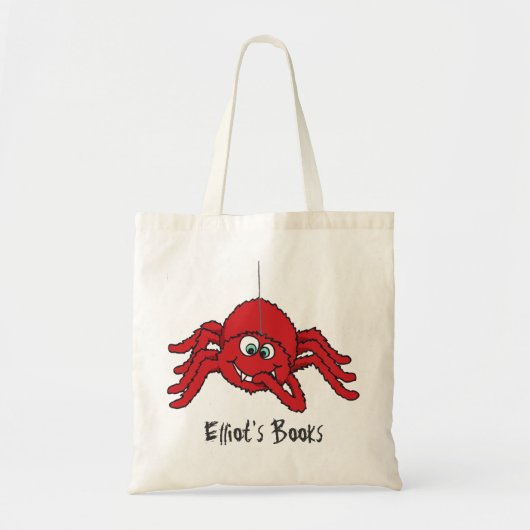 Kinderen van de rode spin, de zogenaamde canvas ta tote bag (Voorkant)