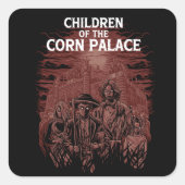 Kinderen van de sticker van het Corn Palace (Voorkant)