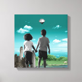 Kinderen van de toekomst canvas afdruk (Voorkant)