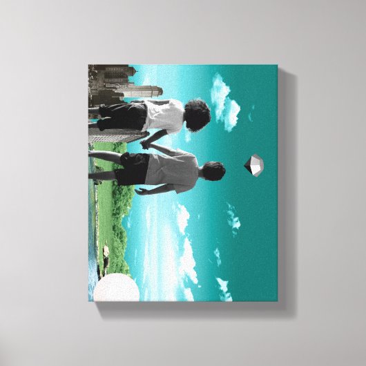 Kinderen van de toekomst canvas afdruk (Voorkant)