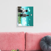 Kinderen van de toekomst canvas afdruk (Insitu (Woonkamer))