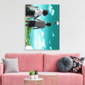 Kinderen van de toekomst canvas afdruk (Insitu (Woonkamer))