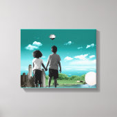 Kinderen van de toekomst canvas afdruk (Voorkant)