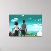 Kinderen van de toekomst canvas afdruk (Voorkant)