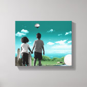 Kinderen van de toekomst canvas afdruk (Voorkant)