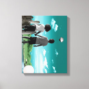 Kinderen van de toekomst canvas afdruk