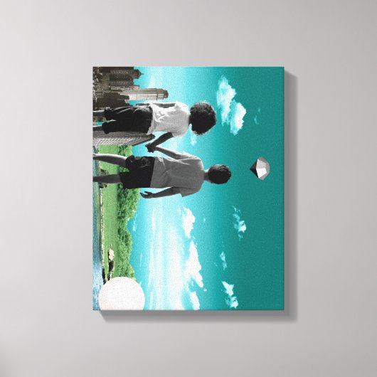 Kinderen van de toekomst canvas afdruk (Voorkant)