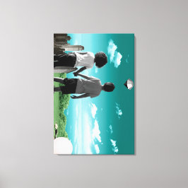 Kinderen van de toekomst canvas afdruk
