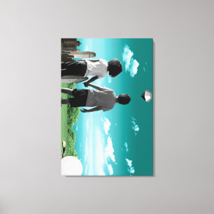 Kinderen van de toekomst canvas afdruk