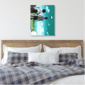 Kinderen van de toekomst canvas afdruk (Insitu (Slaapkamer))