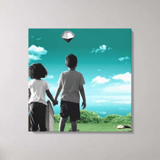 Kinderen van de toekomst canvas afdruk (Voorkant)