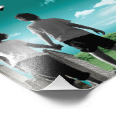 Kinderen van de toekomst foto afdruk (Hoek)