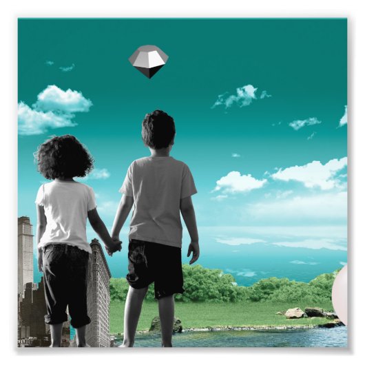 Kinderen van de toekomst foto afdruk (Voorkant)