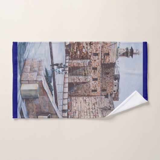 Kinderen van de tweede tempel, oud Jeruzalem Bad Handdoek (Handdoek)