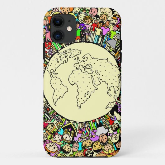 Kinderen van de wereld Case-Mate iPhone case (Achterkant)