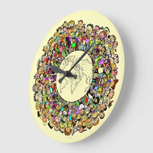 Kinderen van de wereld grote klok (Hoek)